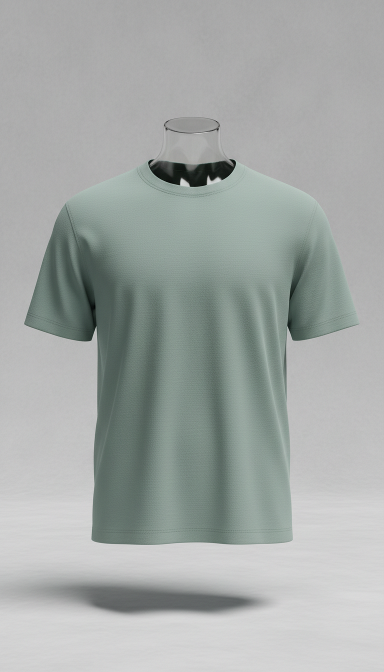 Sage Crewneck Tee