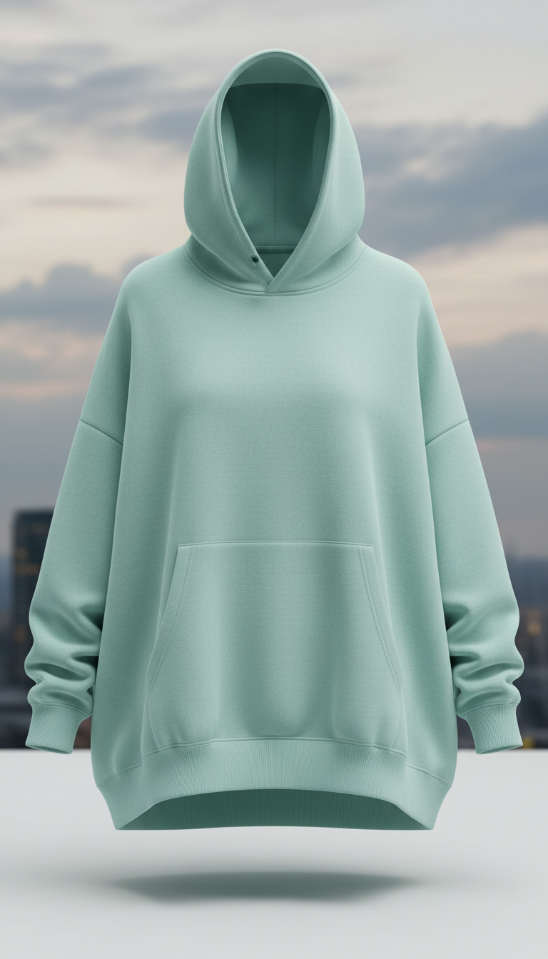 Oversized Cotton Hoodie