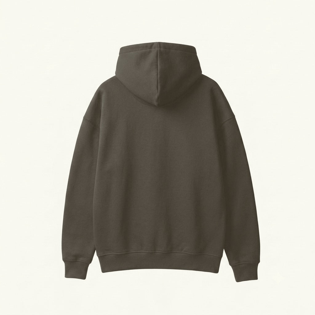 Threads Hoodie Beige - Back