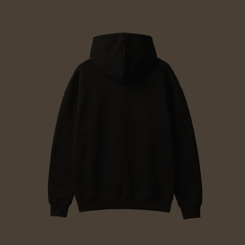 Threads Hoodie Black - Back