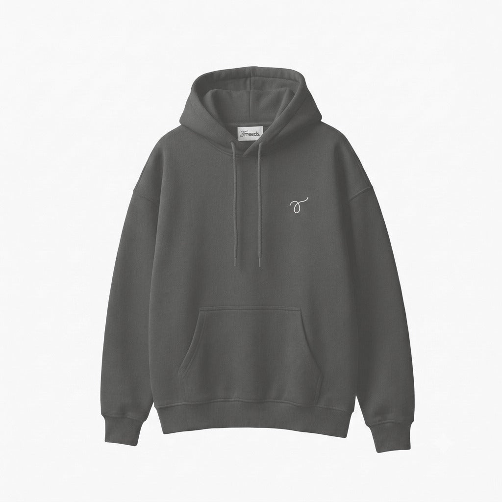 Threads Hoodie White - Front