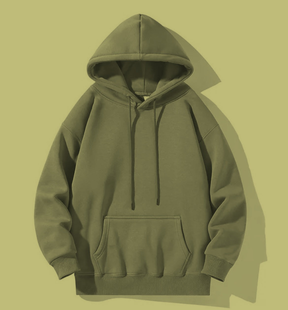 Threads T-Shirt Olive Green - Back